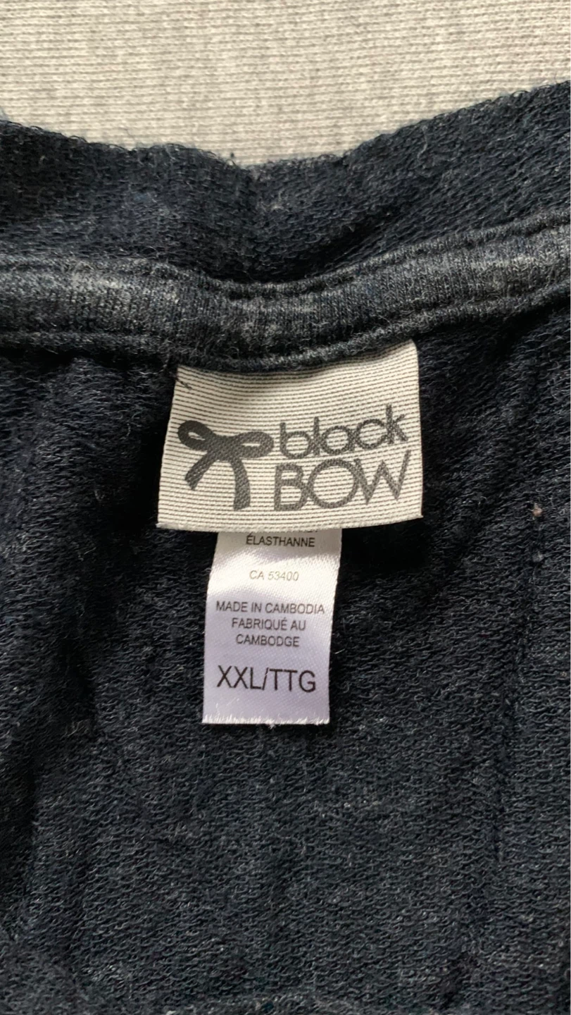 “Black Bow” Brand Long Sleeve Top XXL - photo 3