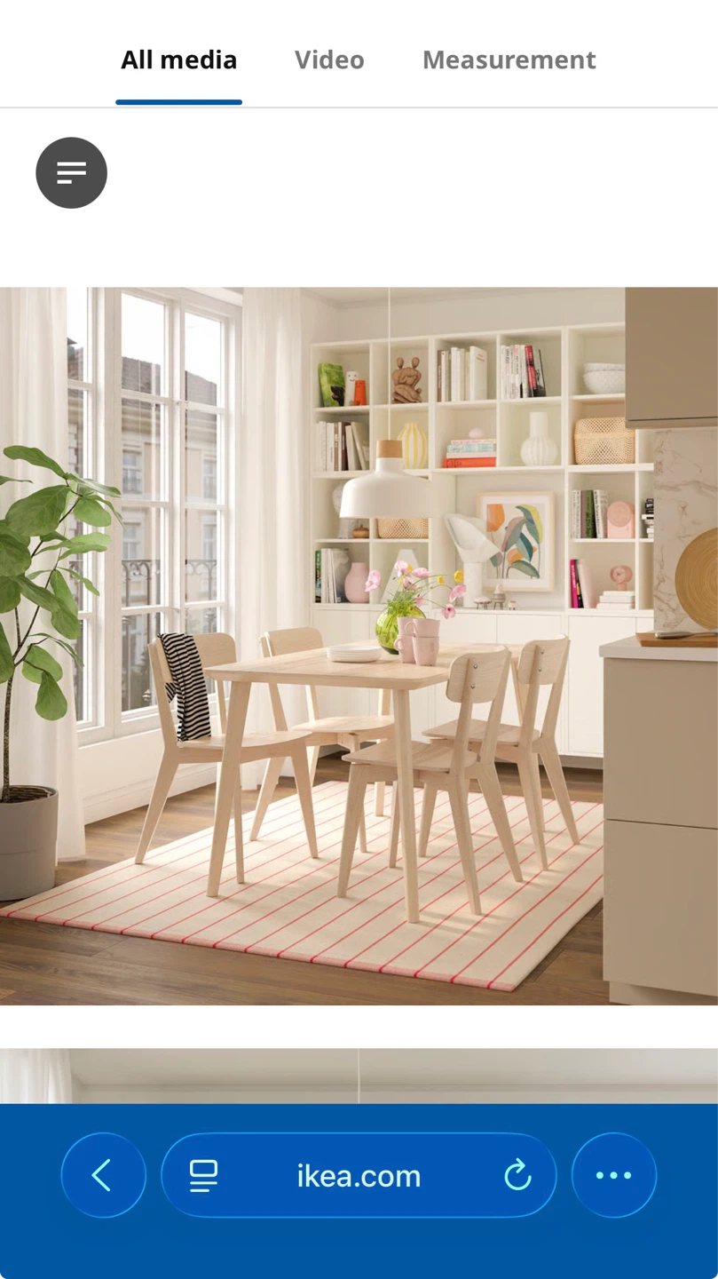 IKEA Lisabo Dining Table