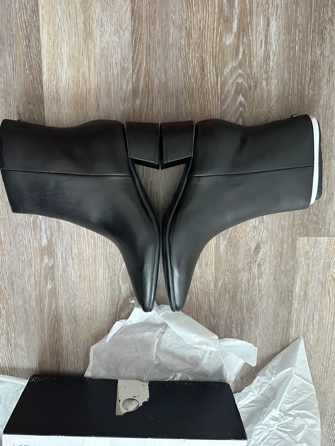 NEW Nine West Black Ankle Boots Size US8 - photo 4