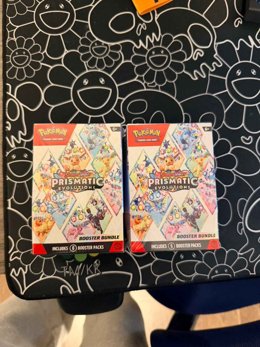 Pokémon TCG Scarlet & Violet Prismatic Evolutions Booster Bundle