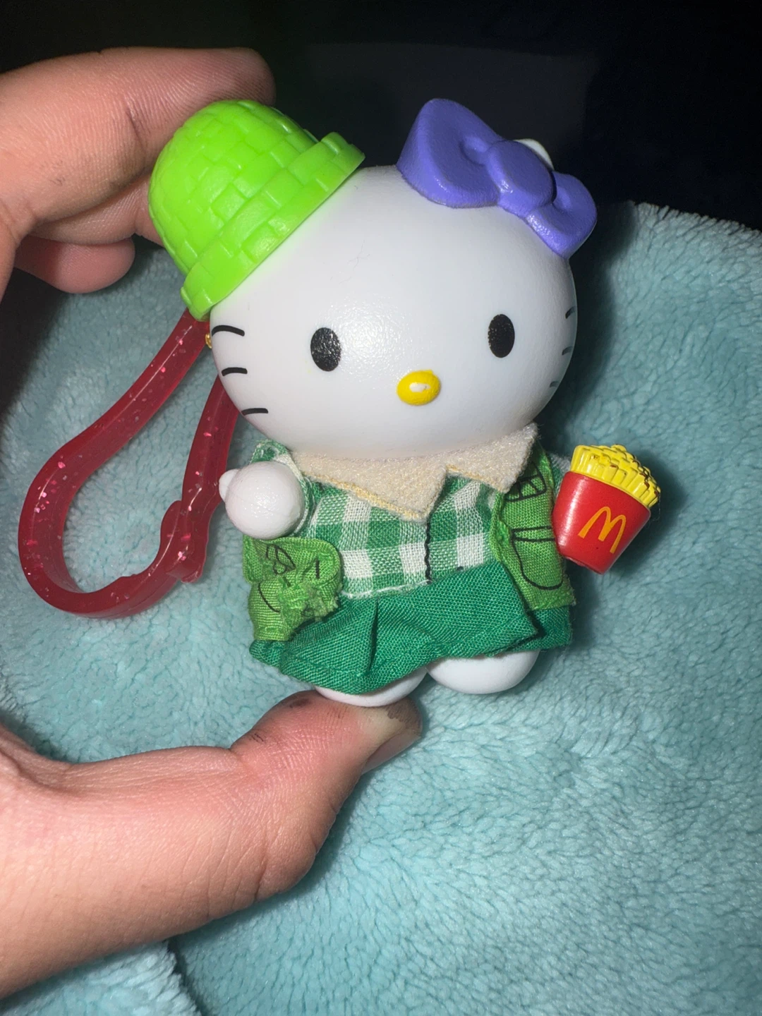 Hello Kitty McDonald's Fries Keychain - photo 2