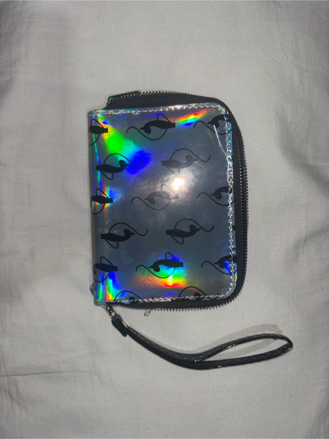 Baby Phat Silver Holographic Wallet - photo 4
