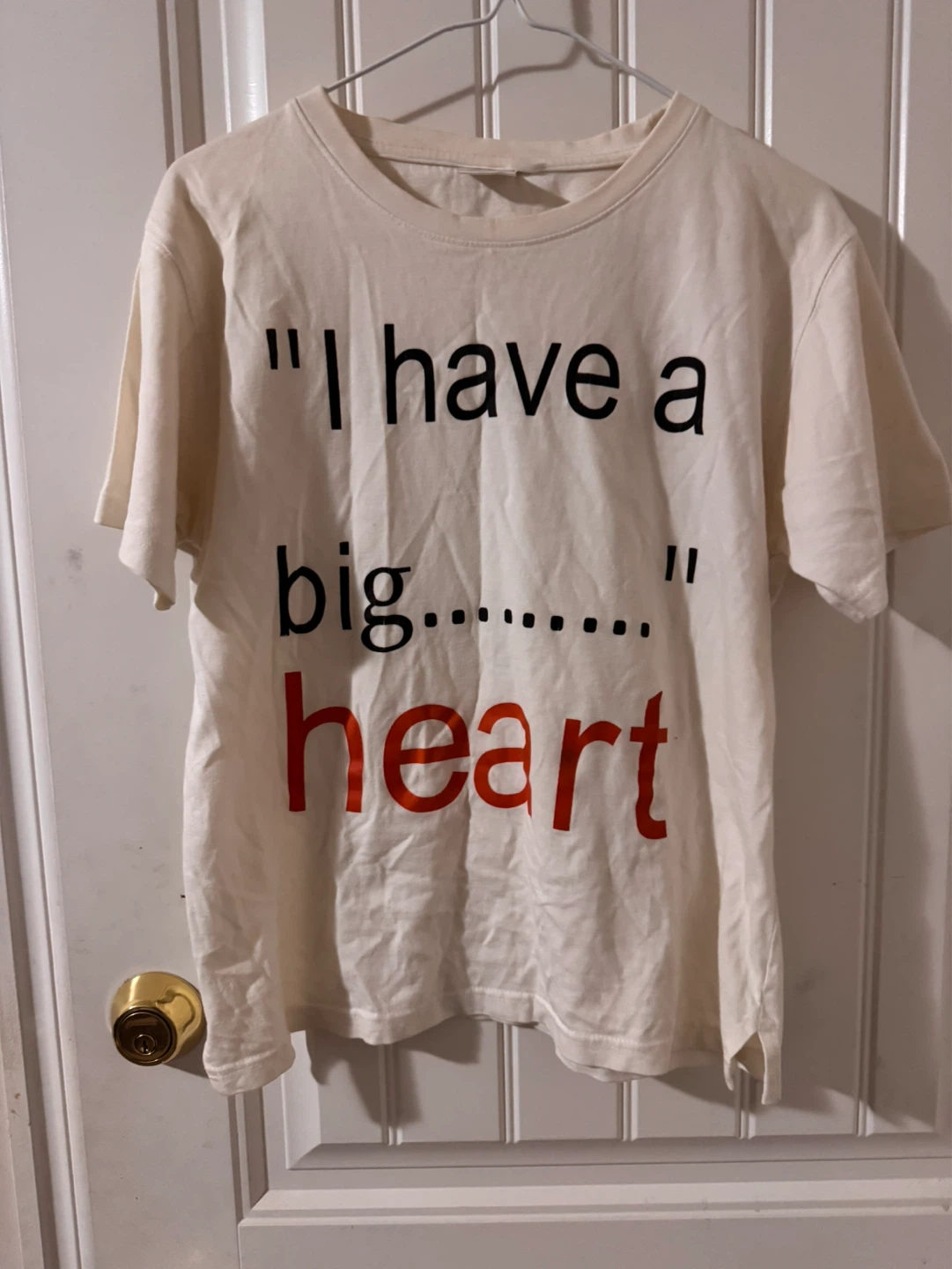 ZE 100% Cotton "I have a big heart" T-Shirt
