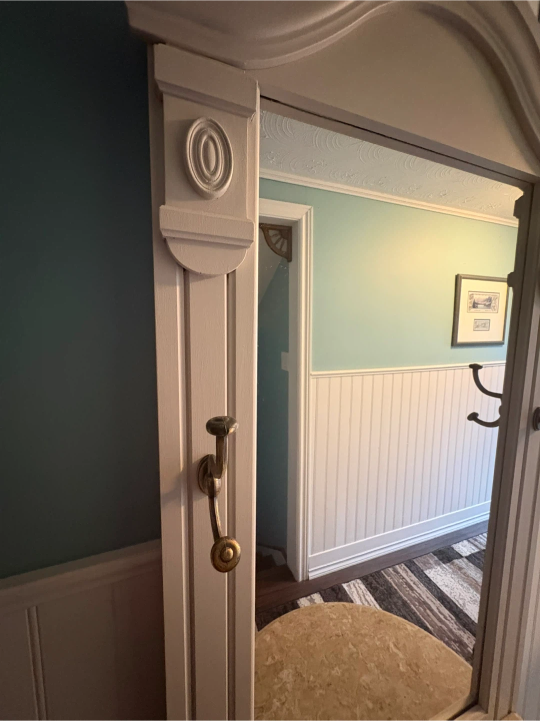 Hall Tree with Mirror and Shelf - photo 4