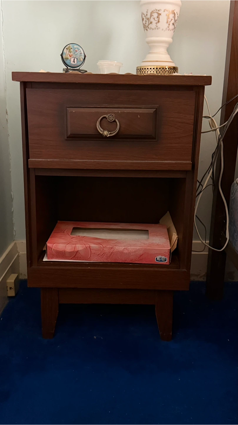 Wooden Dresser with Mirror - photo 4