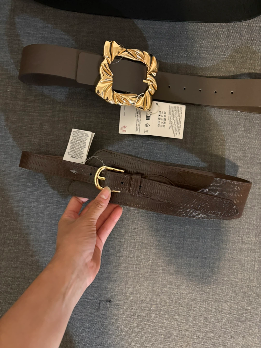 Set of 3 Women's Fashion Belts - photo 3