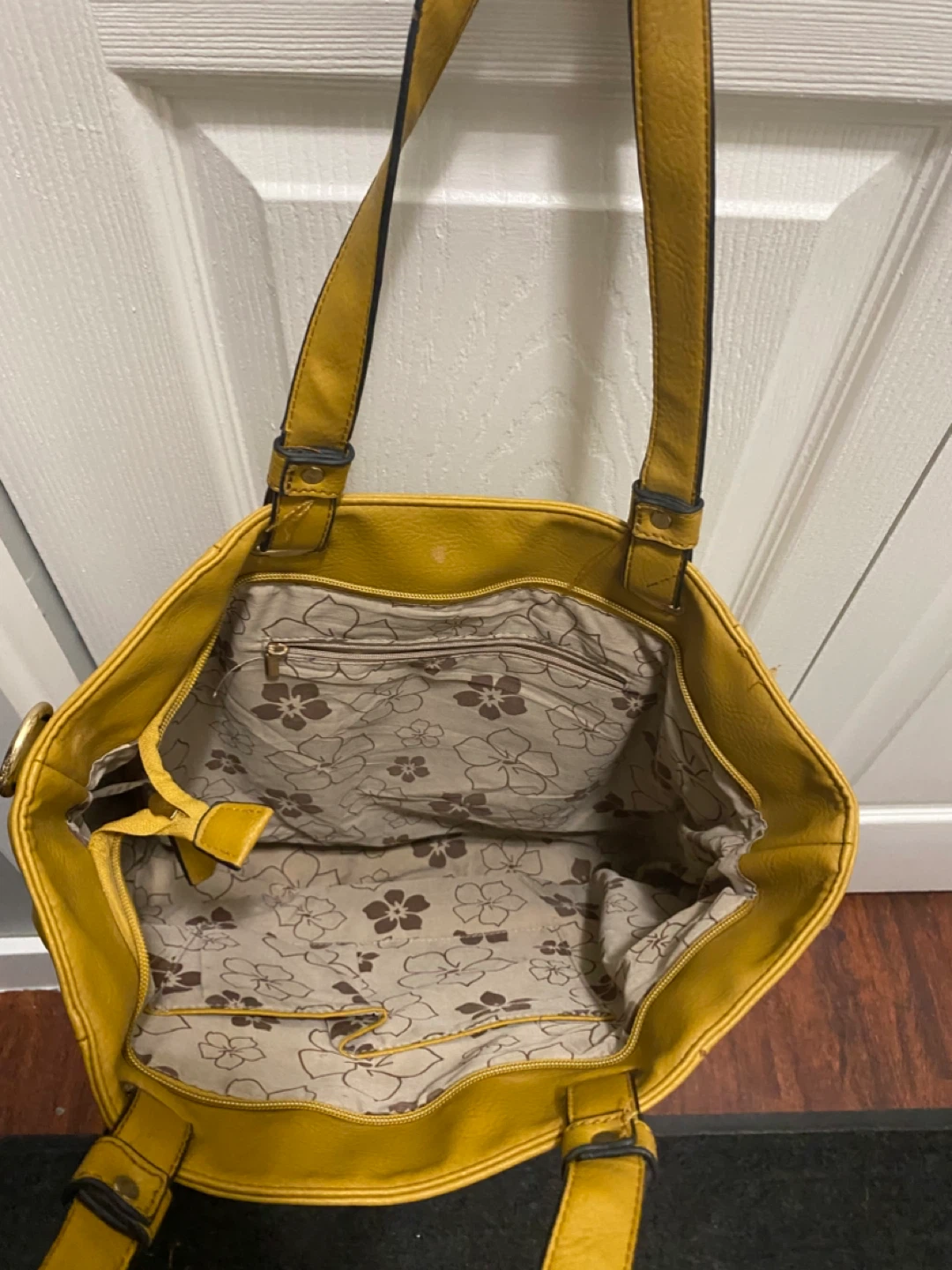 ZARA Yellow Tote Bag - photo 2