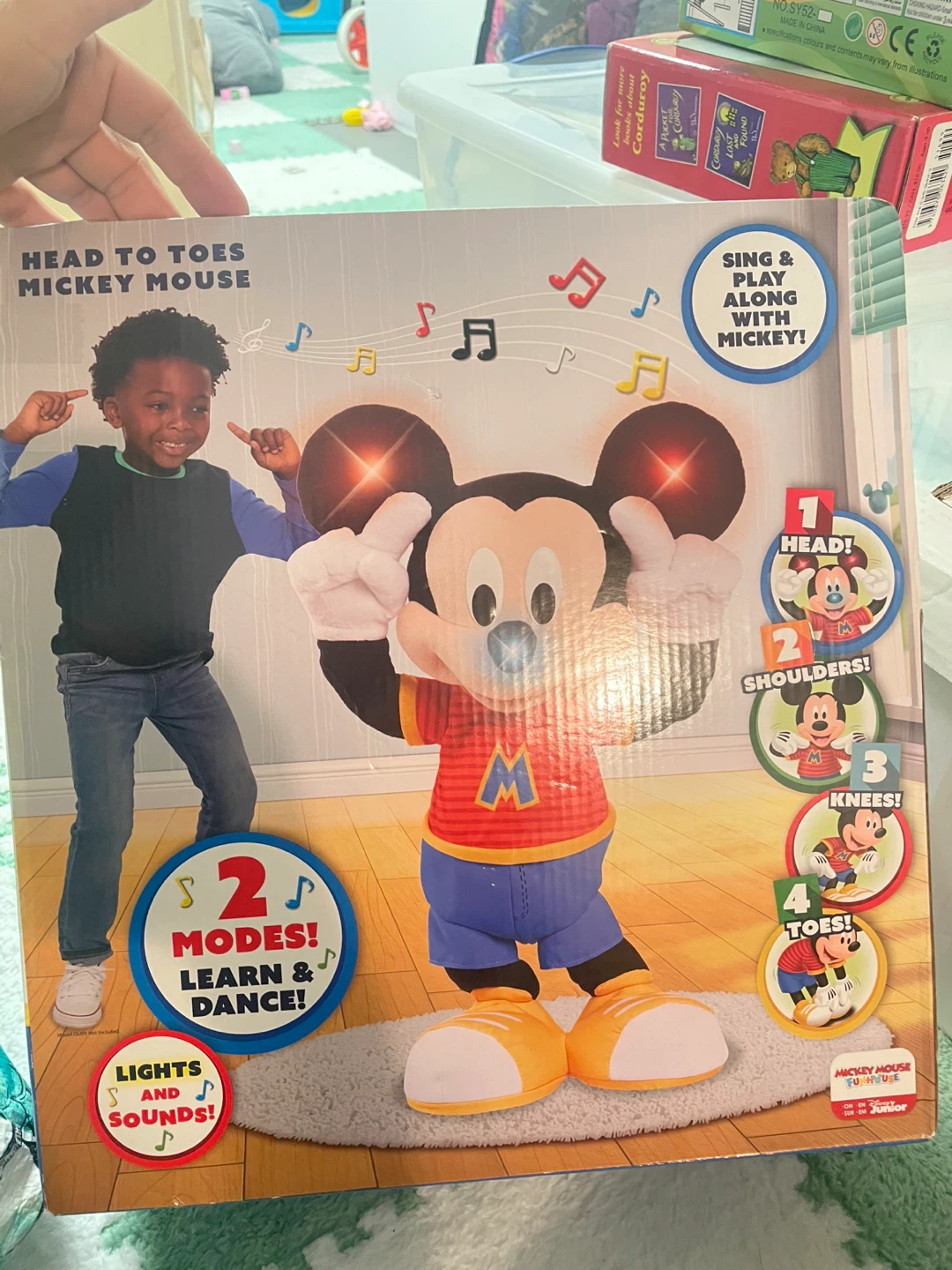 Disney Mickey Mouse Head to Toes Interactive Plush Toy - photo 2