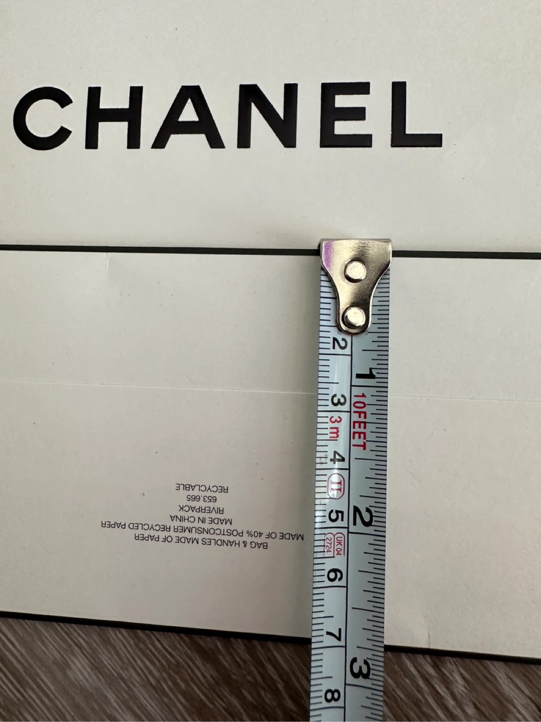 CHANEL Empty Shopping Bag - photo 5