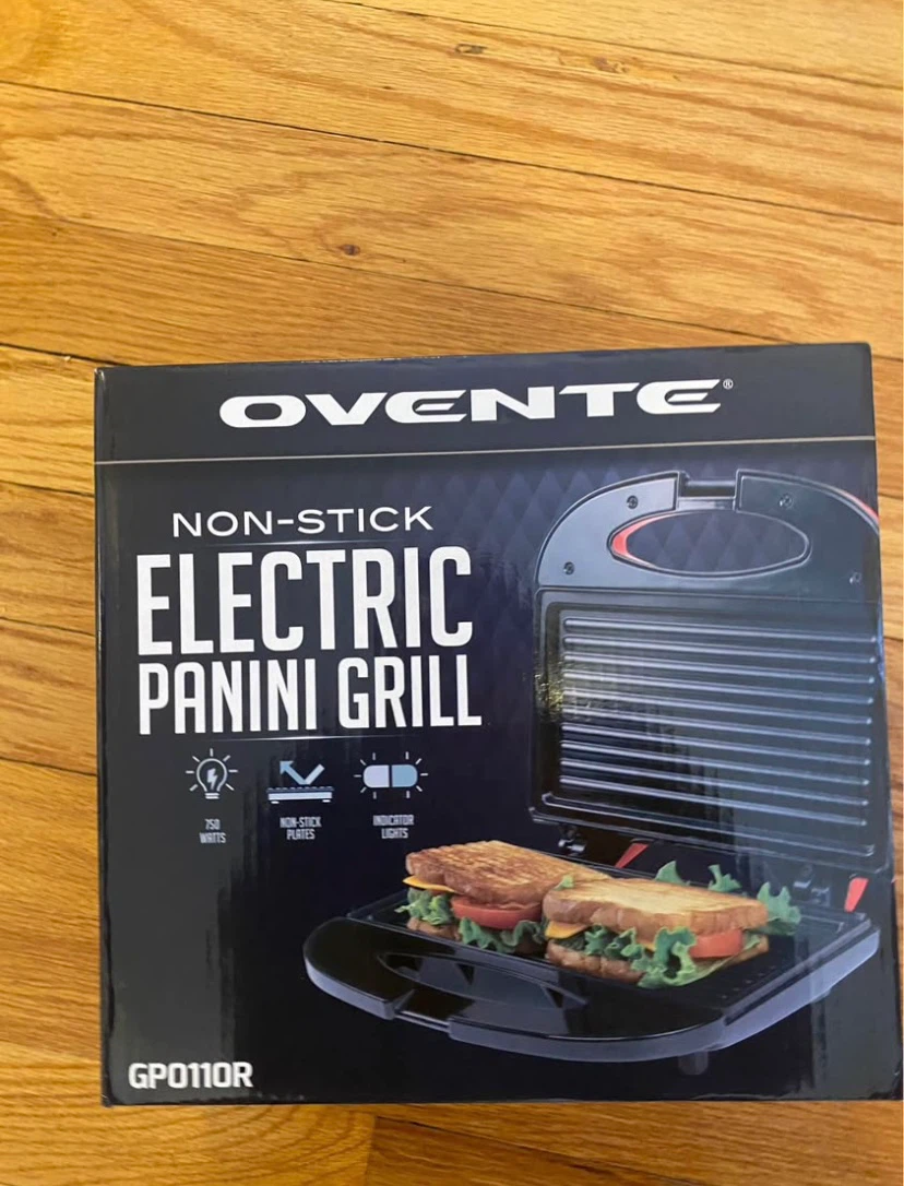Ovente Electric Panini Grill