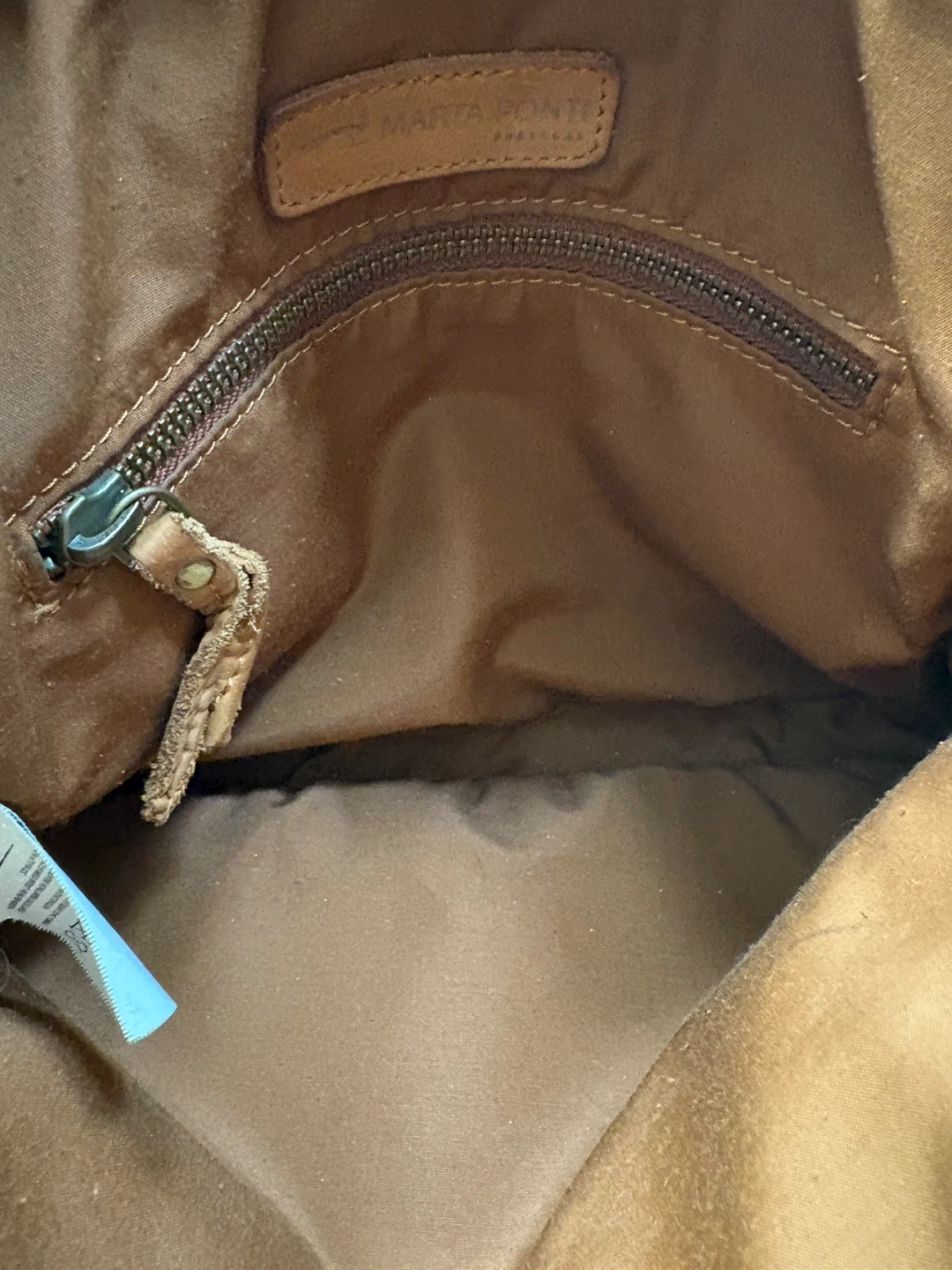 Marta Ponti Brown Woven Leather Crossbody Bag - photo 4