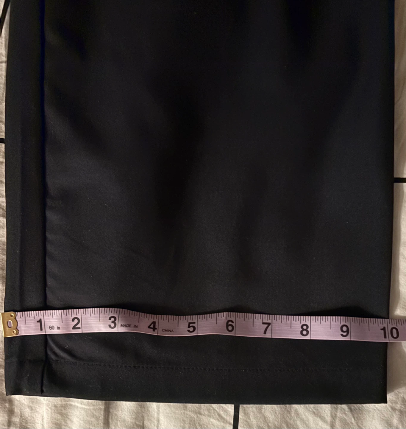 OG Frank & Oak Men's navy Theo baggy fit Dress Pants - 36 x 34 - photo 5