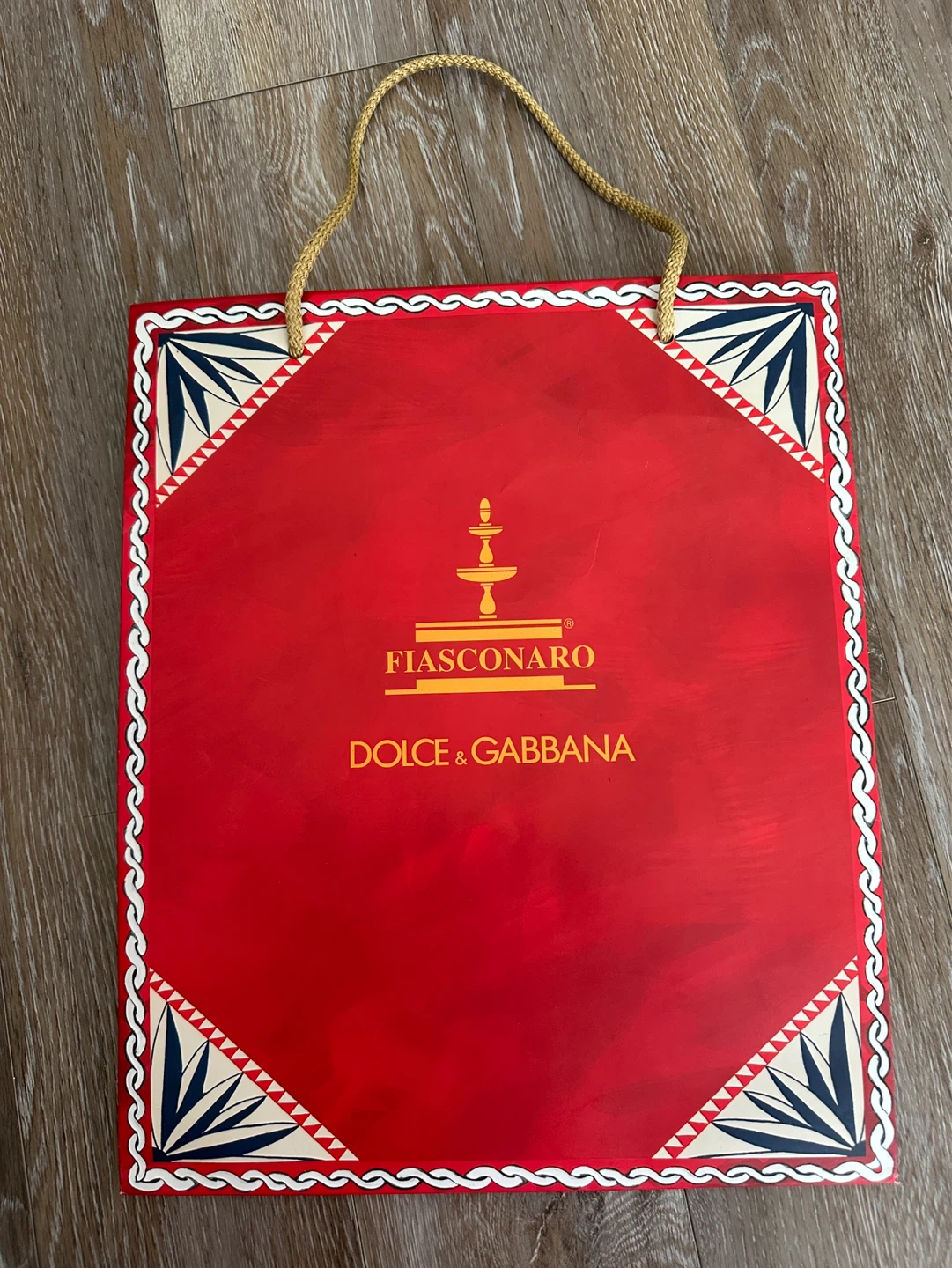 Dolce & Gabbana Fiasconaro Shopping Bag