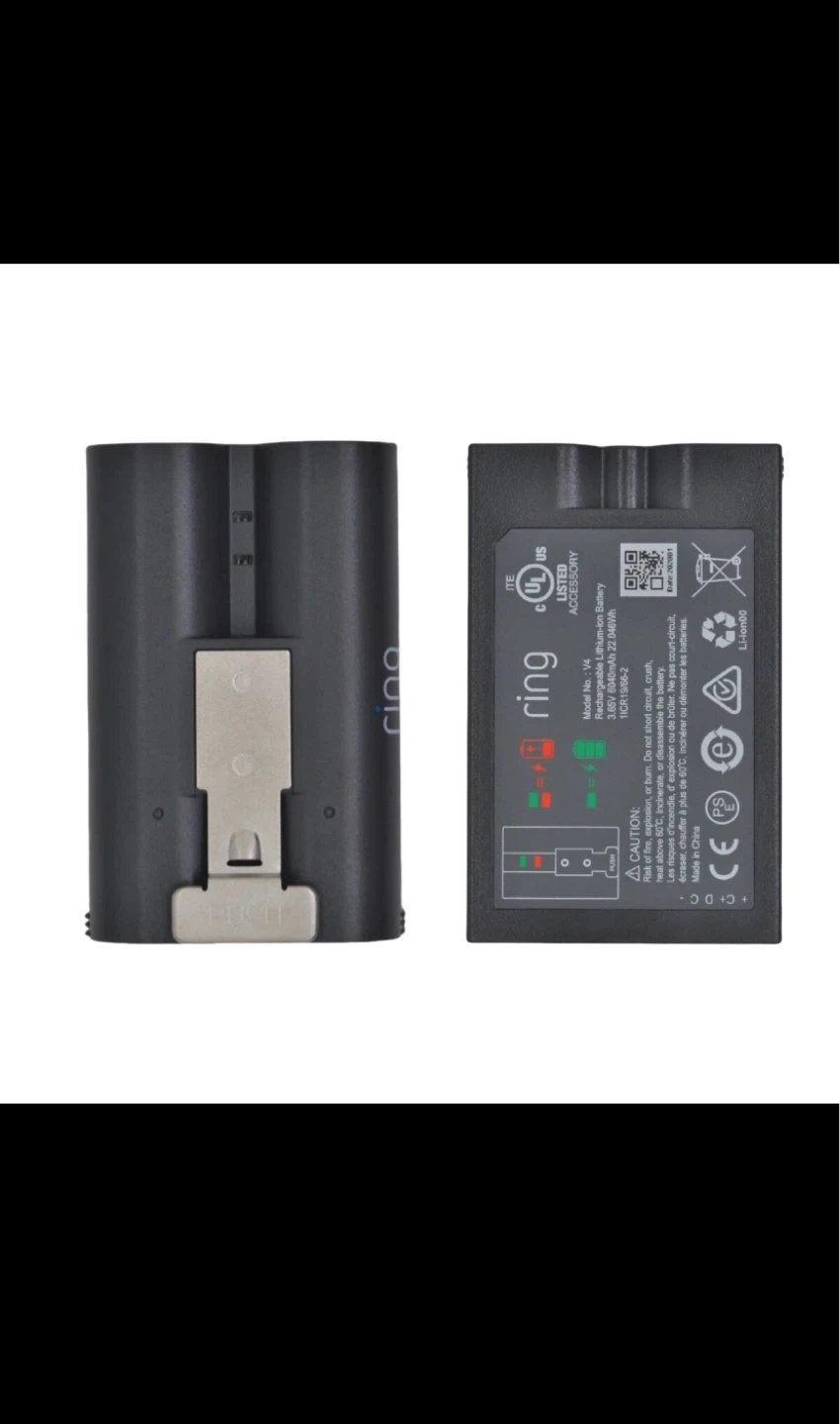 Ring Rechargeable Li-ion Battery