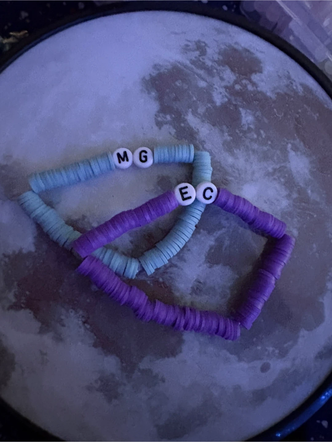 personalized initial bracelet