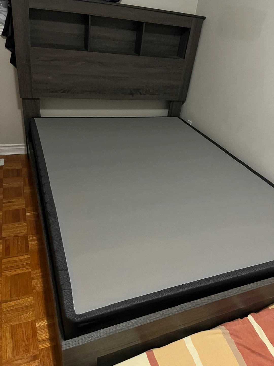 Queen Bed frame with Organic Cotton Mattresses and Bed box - photo 3