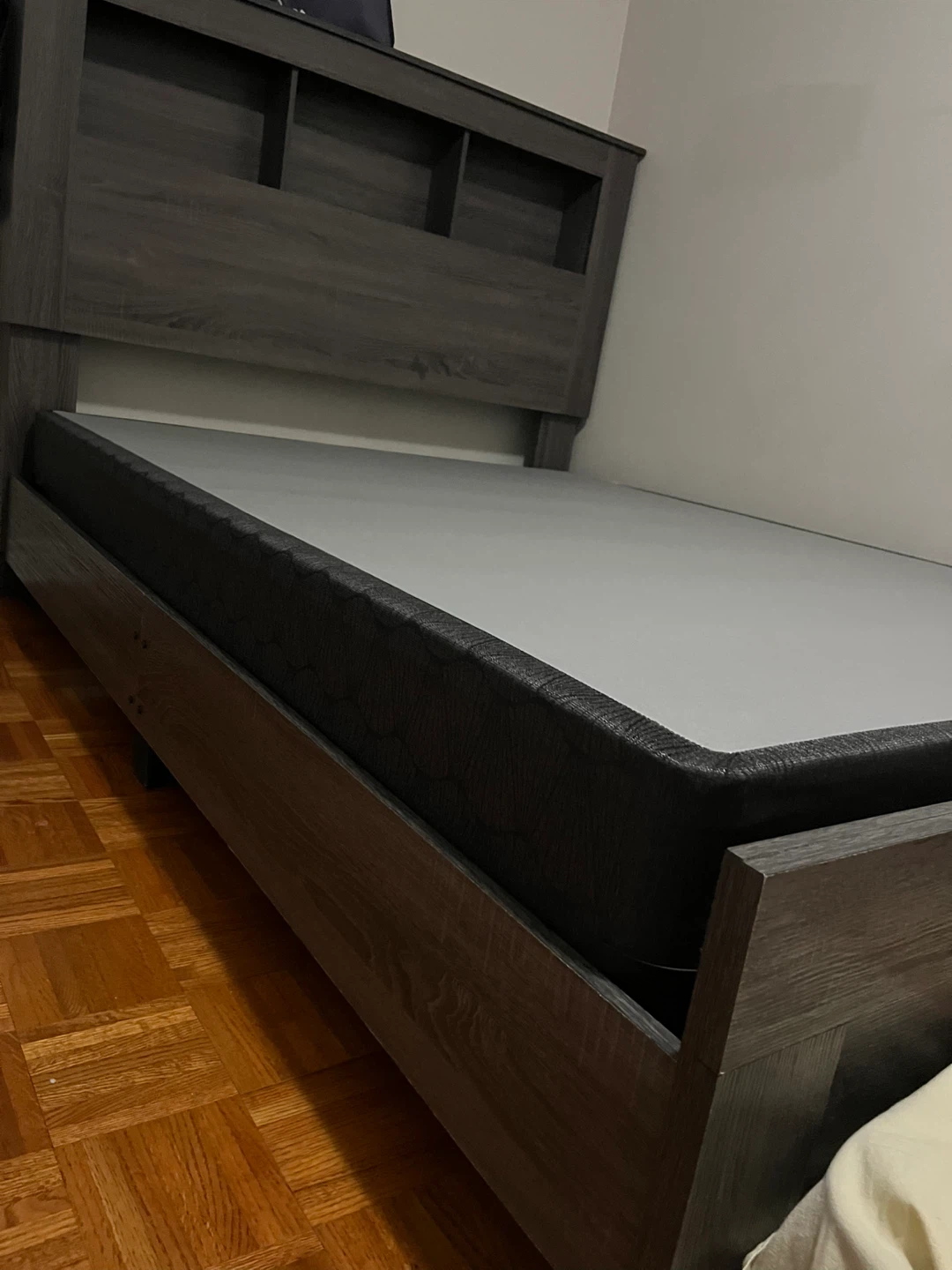 Queen Bed frame with Organic Cotton Mattresses and Bed box