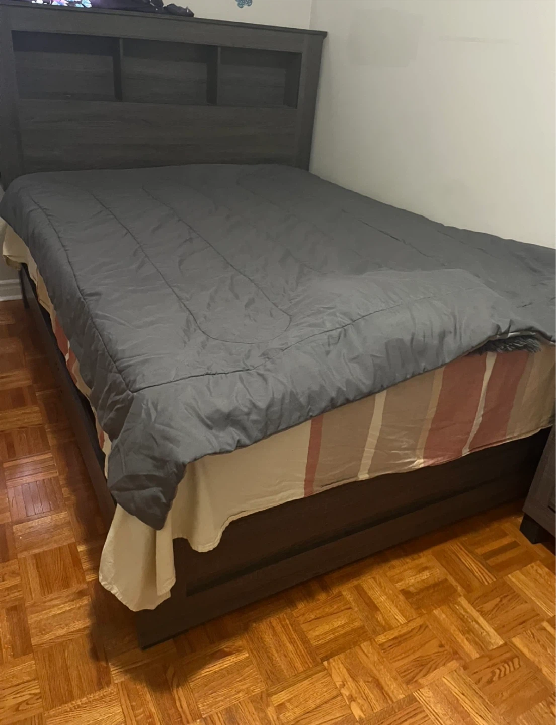 Queen Bed frame with Organic Cotton Mattresses and Bed box - photo 2