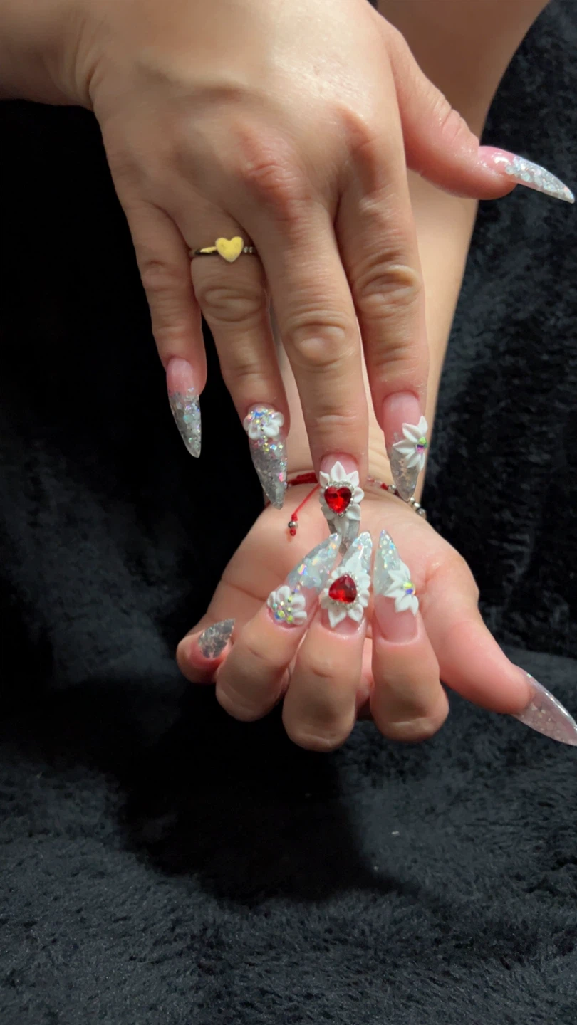 Custom Acrylic Nail Set - photo 2