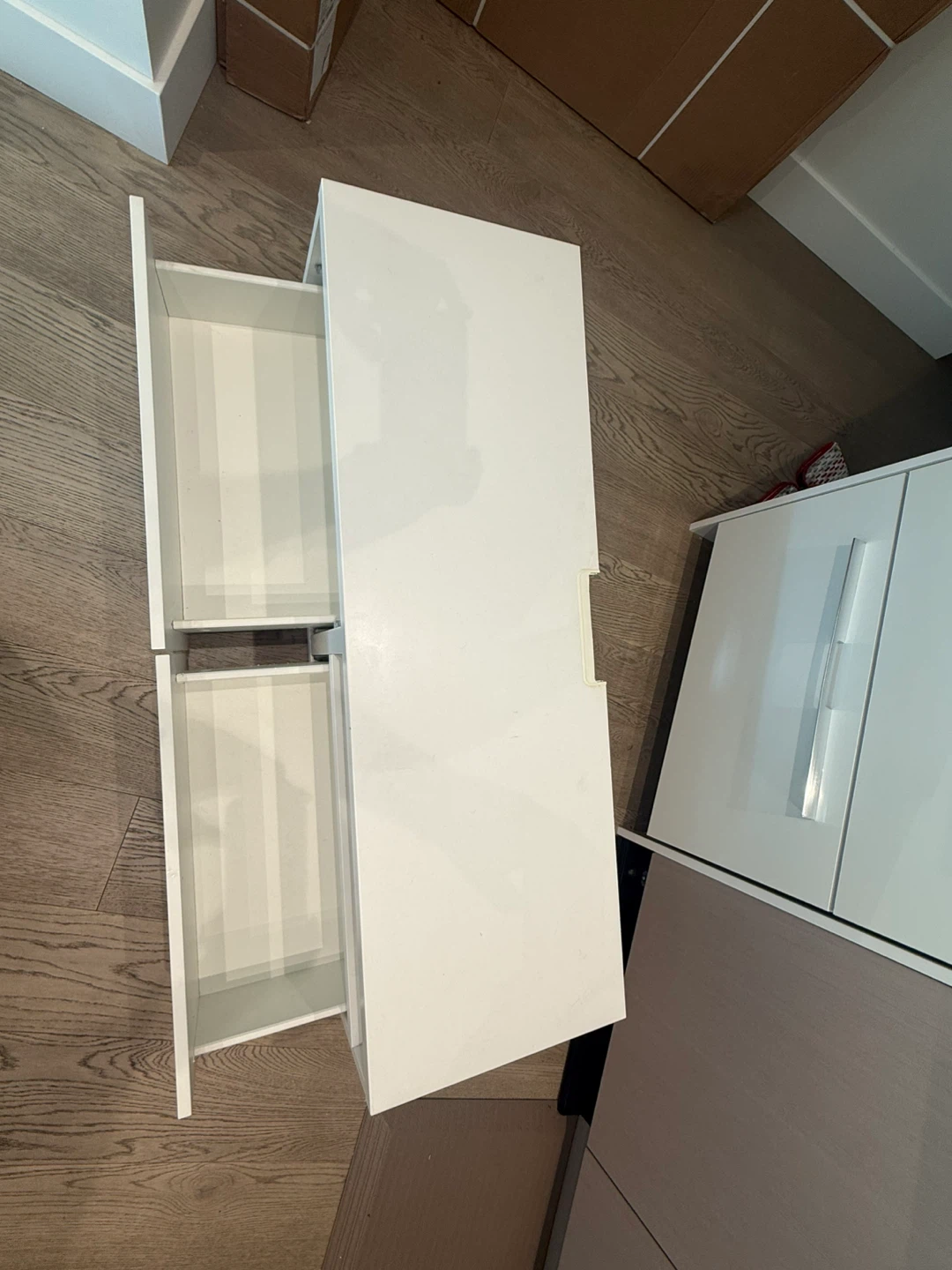 IKEA BESTÅ TV Bench with Drawers - White - photo 2