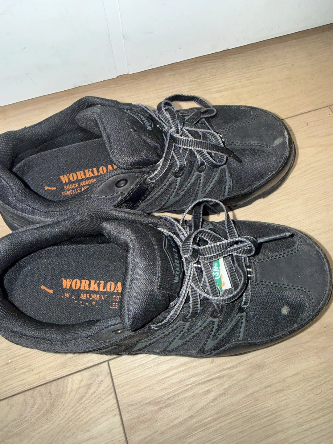Workload Black Safety Shoes
