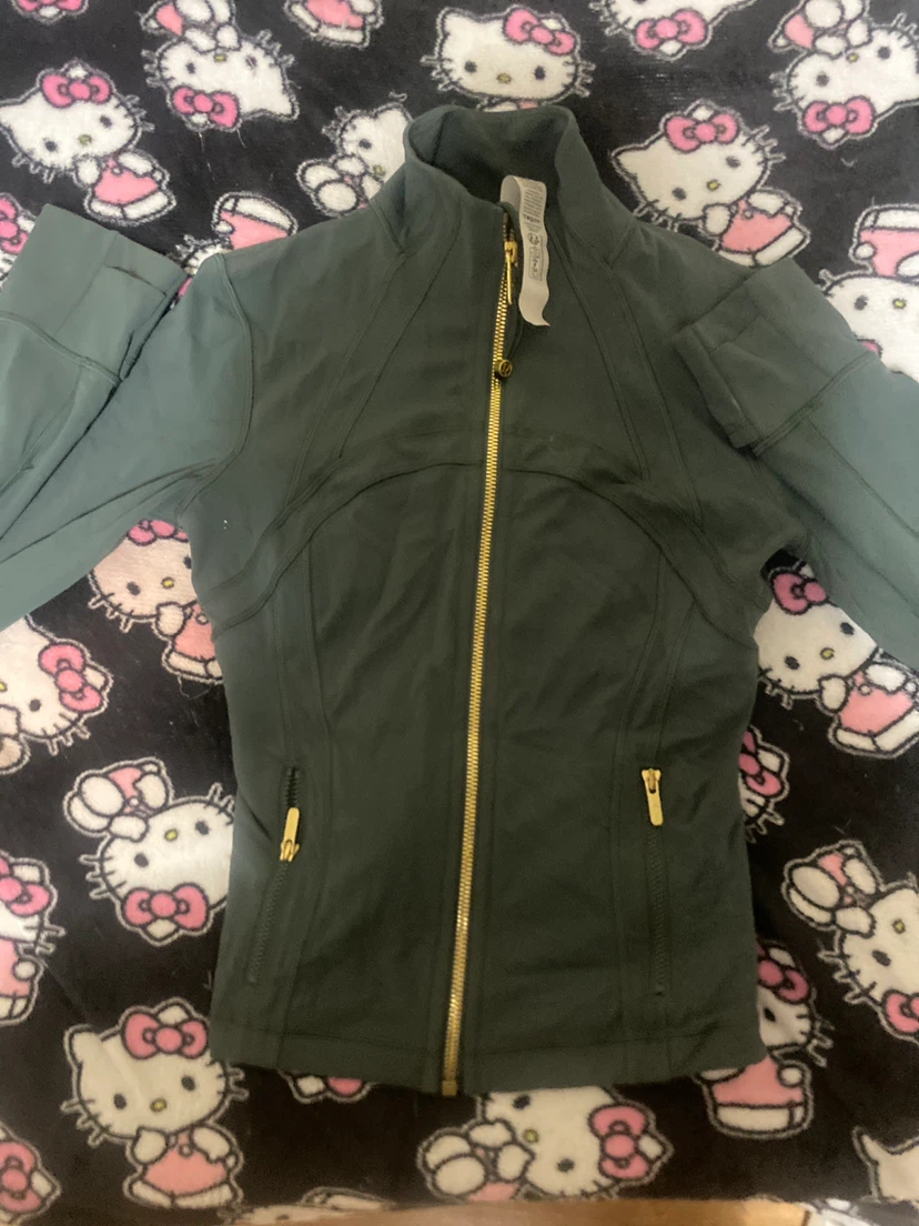 Lululemon Jacket Size 4 Green