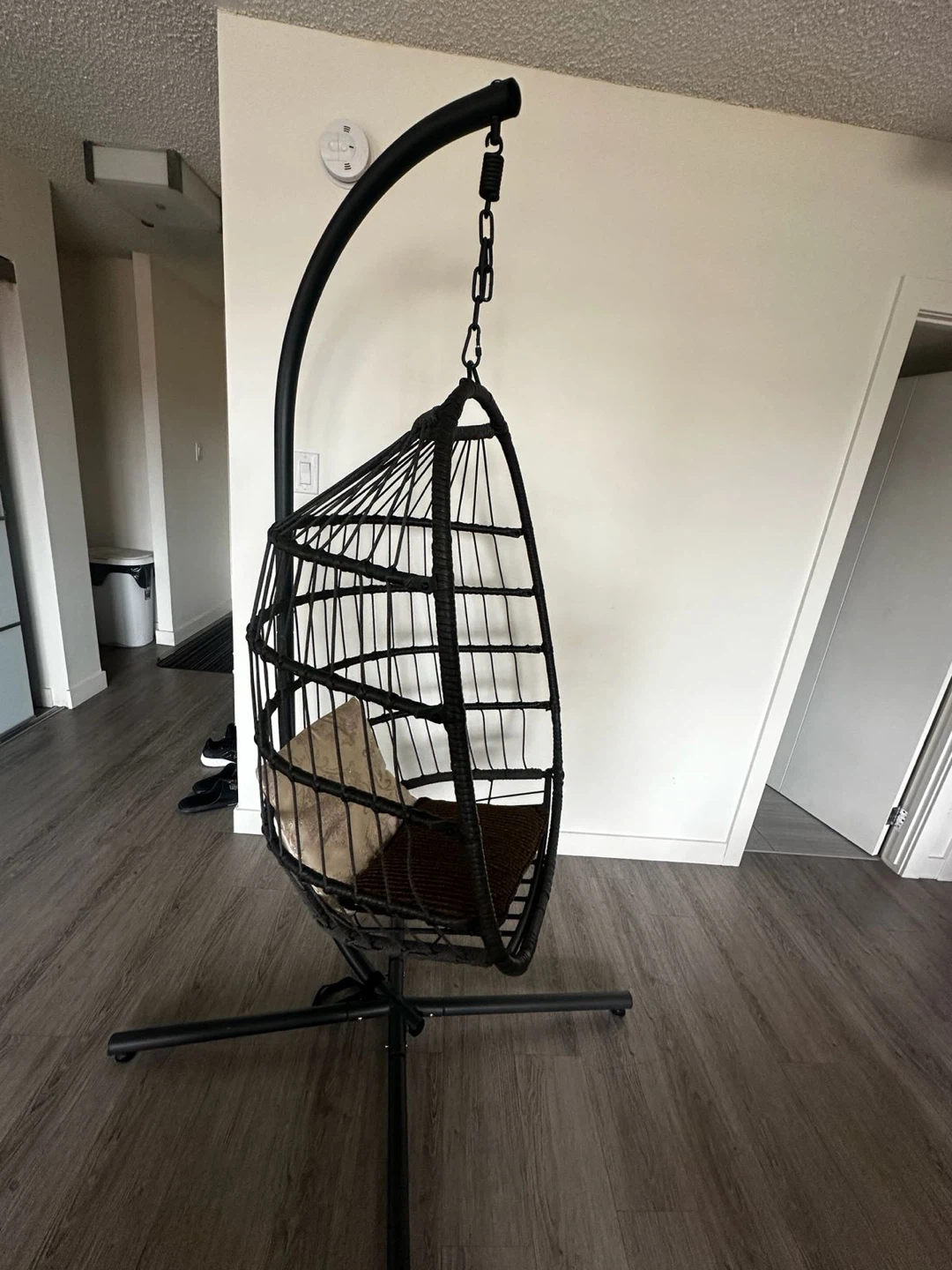 Egg Swing with Stand and Cushions - photo 2