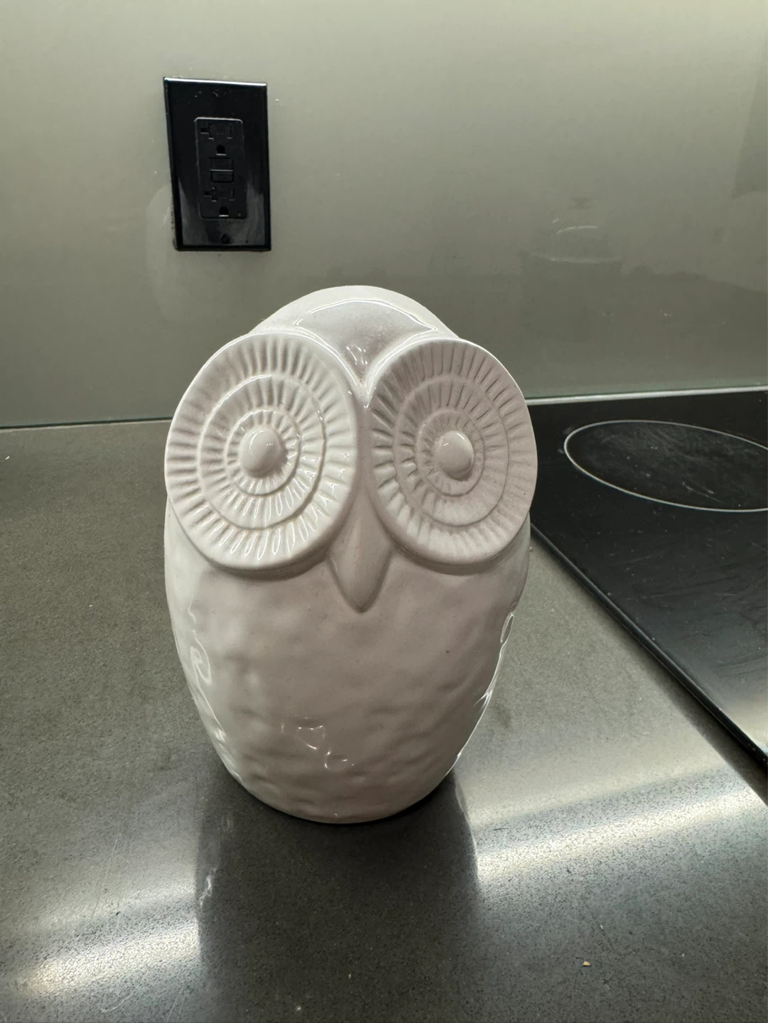 Ceramic Owl Figurine