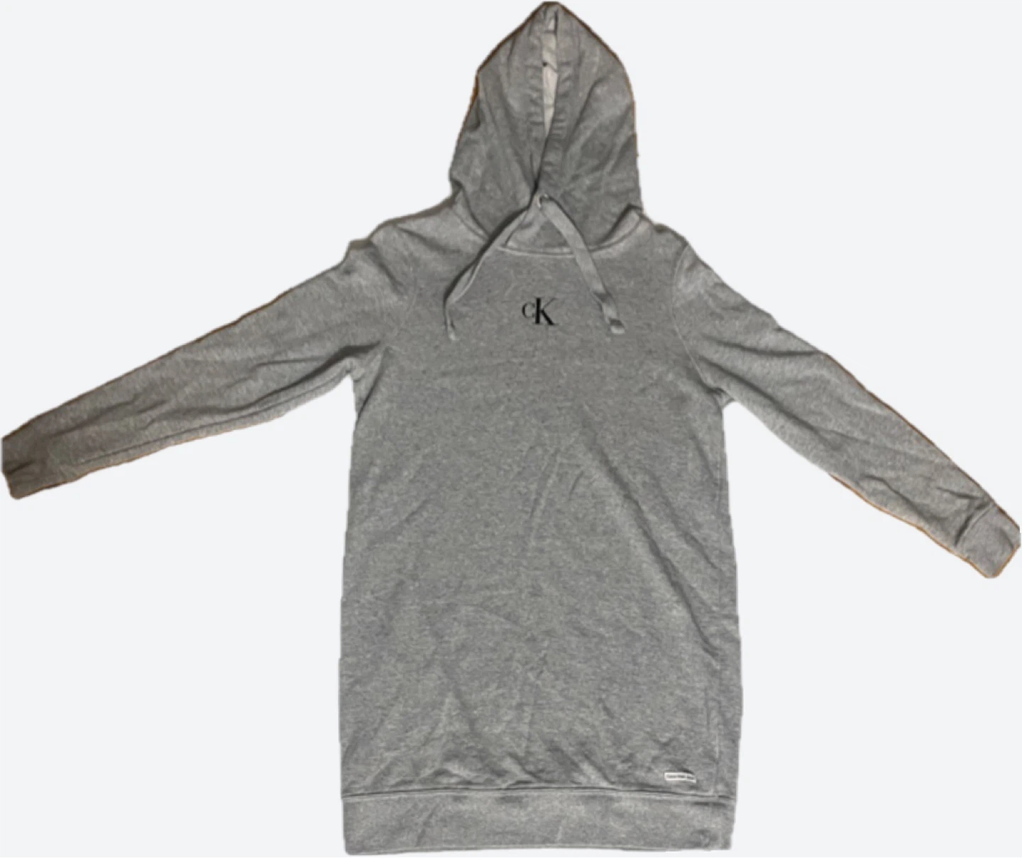 Calvin Klein Women’s Hooded Long Sleeves SweatShirt Dress