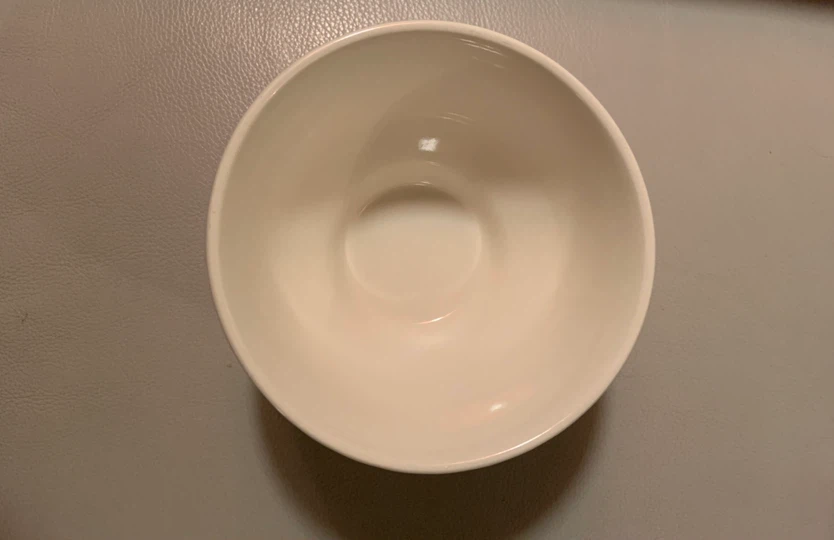 White Stoneware Bowl – Durable & Versatile