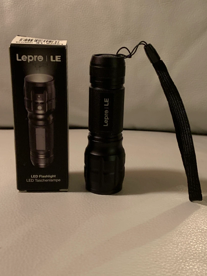 Portable Lepro LED Flashlight – Bright & Reliable