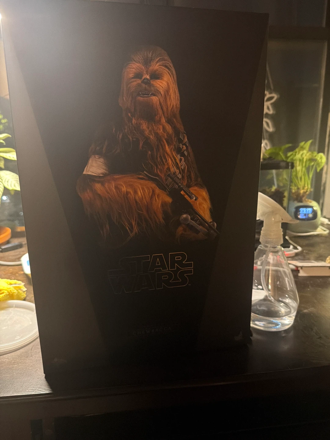 Star Wars Chewbacca Collectible Figure Box