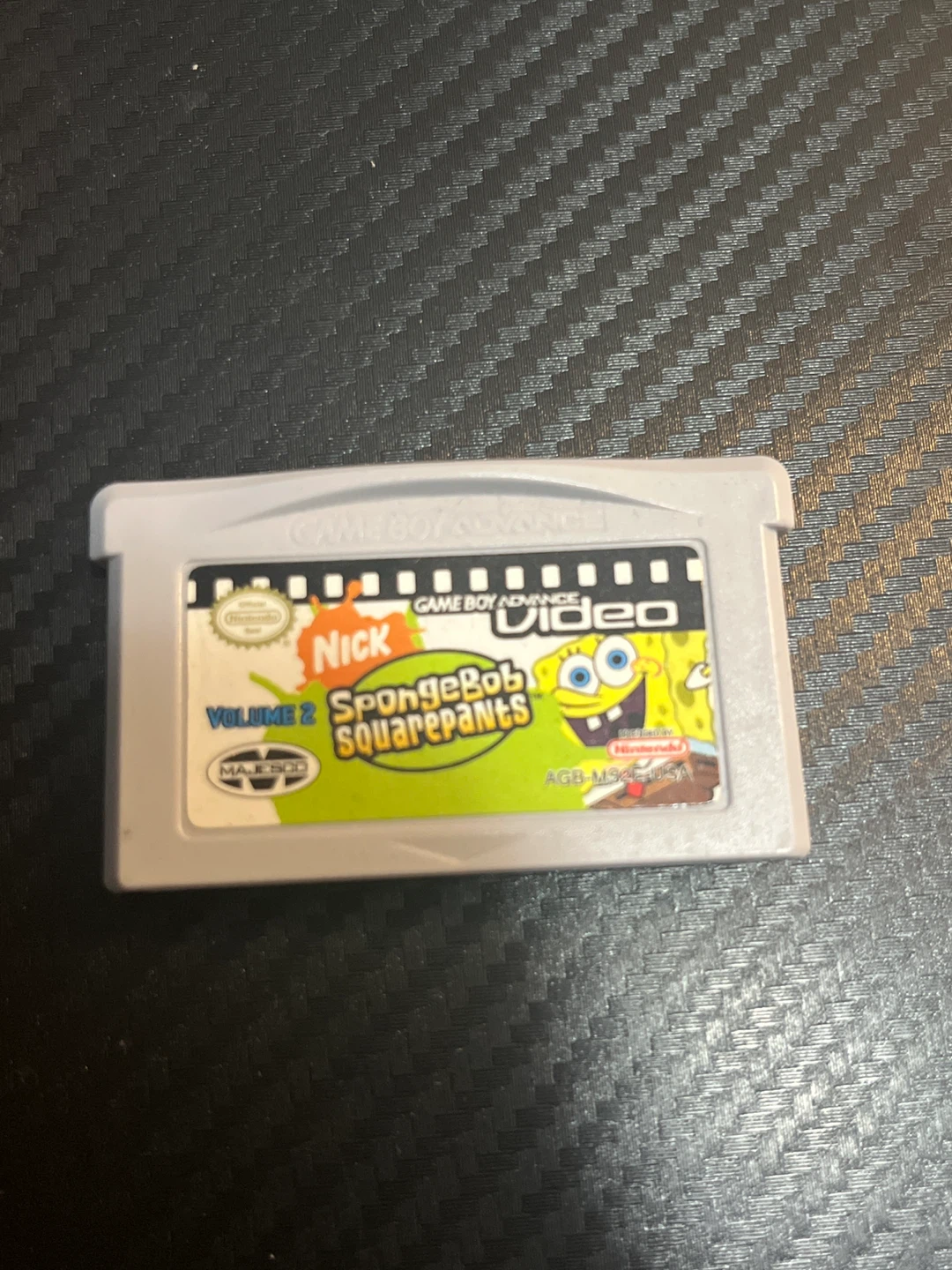 SpongeBob SquarePants Video Volume 2 Game Boy Advance Game