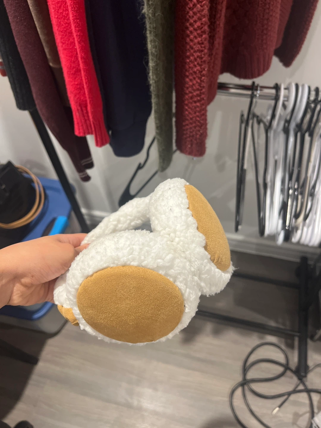 Faux Shearling Earmuffs - photo 2