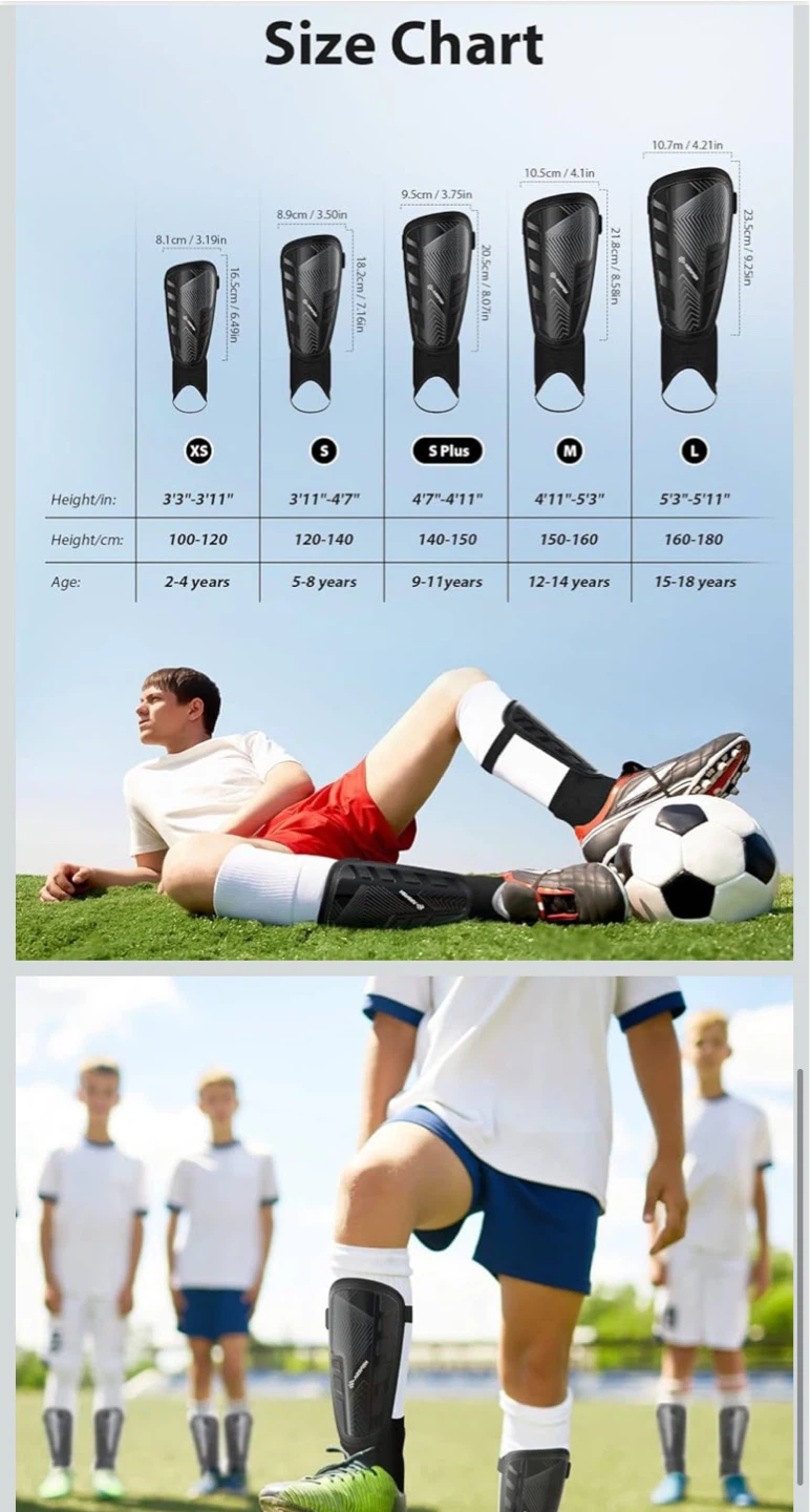 Airsfish CE Certified Shin Guards Size M - photo 3