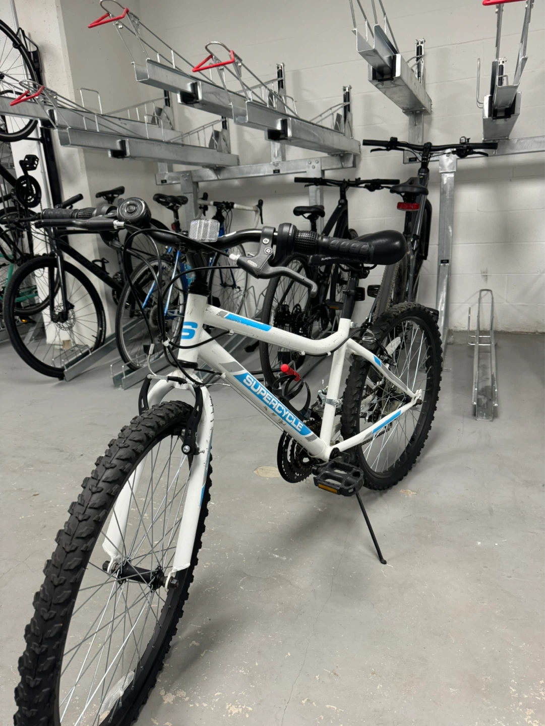 Supercycle Kids Mountain Bike - White/Blue - photo 4