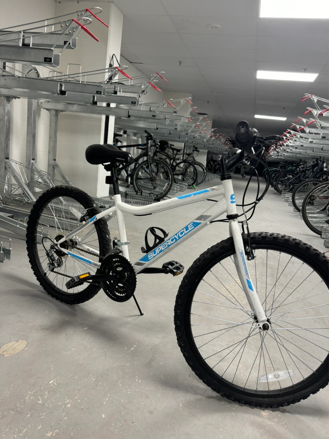 Supercycle Kids Mountain Bike - White/Blue - photo 5