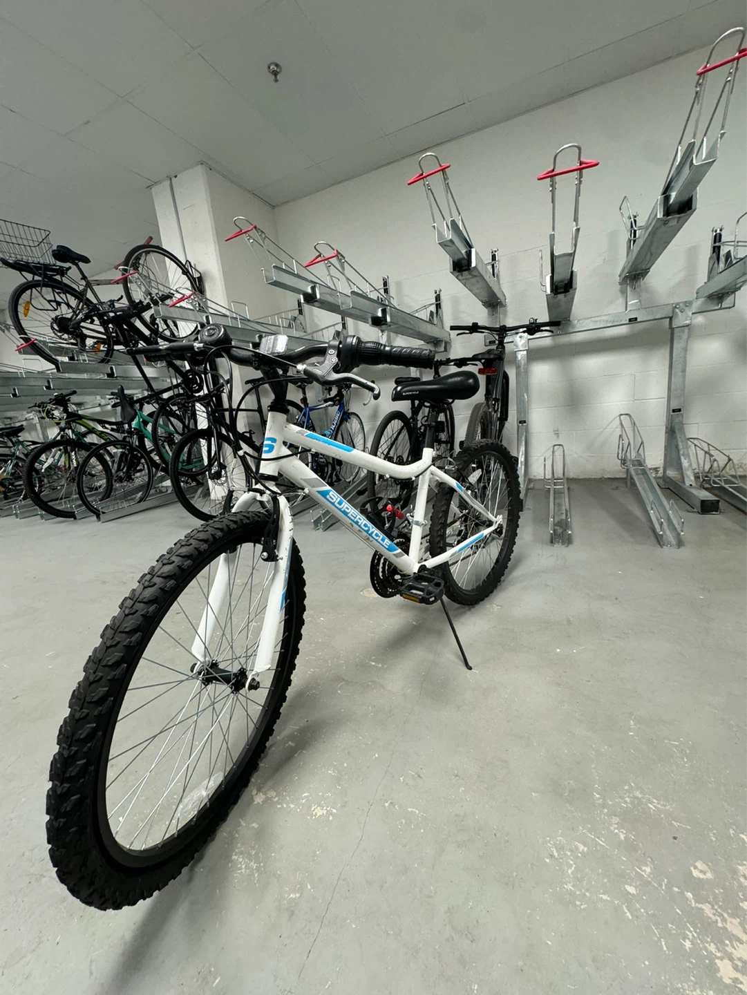 Supercycle Kids Mountain Bike - White/Blue - photo 3