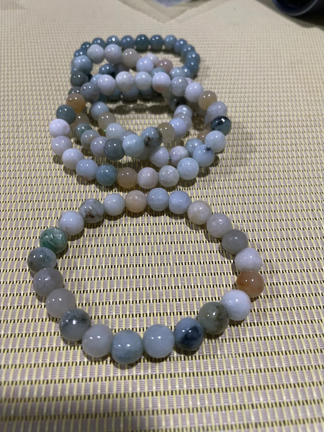 Assorted Jadeite Beaded Bracelets - photo 2