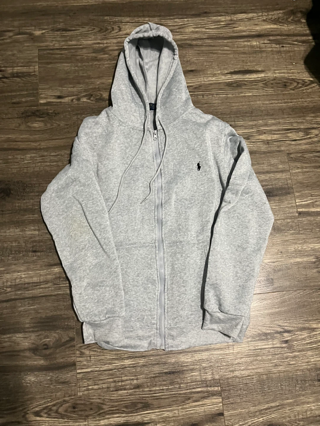Polo Ralph Lauren Grey Zip-Up Hoodie