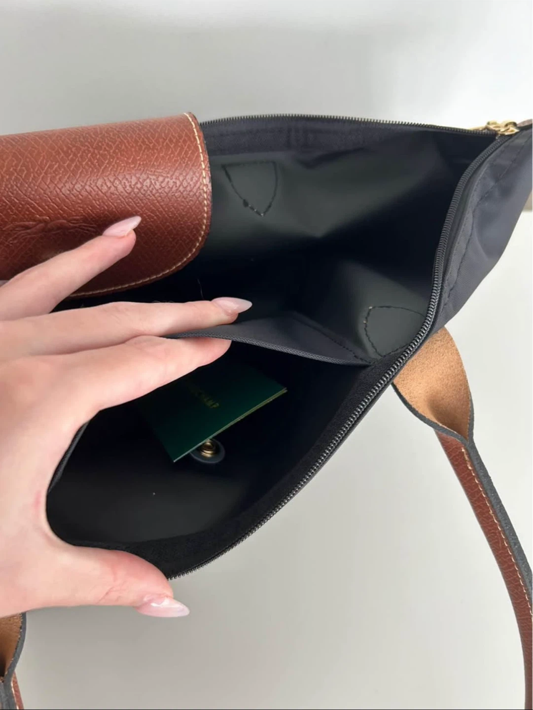 NEW Longchamp Le Pliage Original L Tote Bag - Black - photo 2