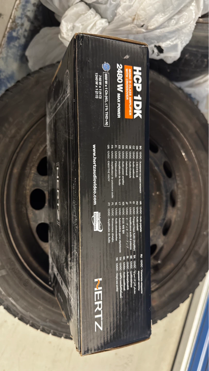 Hertz HCP 1DK Mono D-Class Amplifier 2480W - photo 3