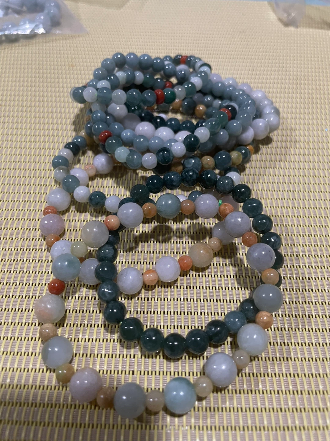 Assorted Jade Beaded Bracelets - photo 3