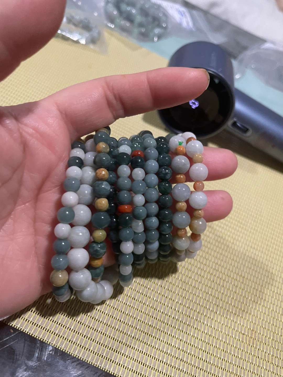 Assorted Jade Beaded Bracelets - photo 4