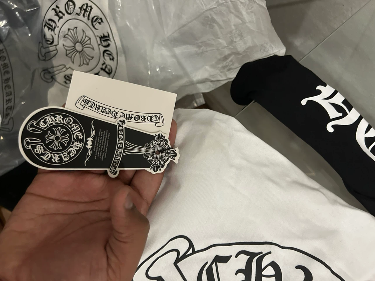 Chrome Hearts T-Shirt White/Black