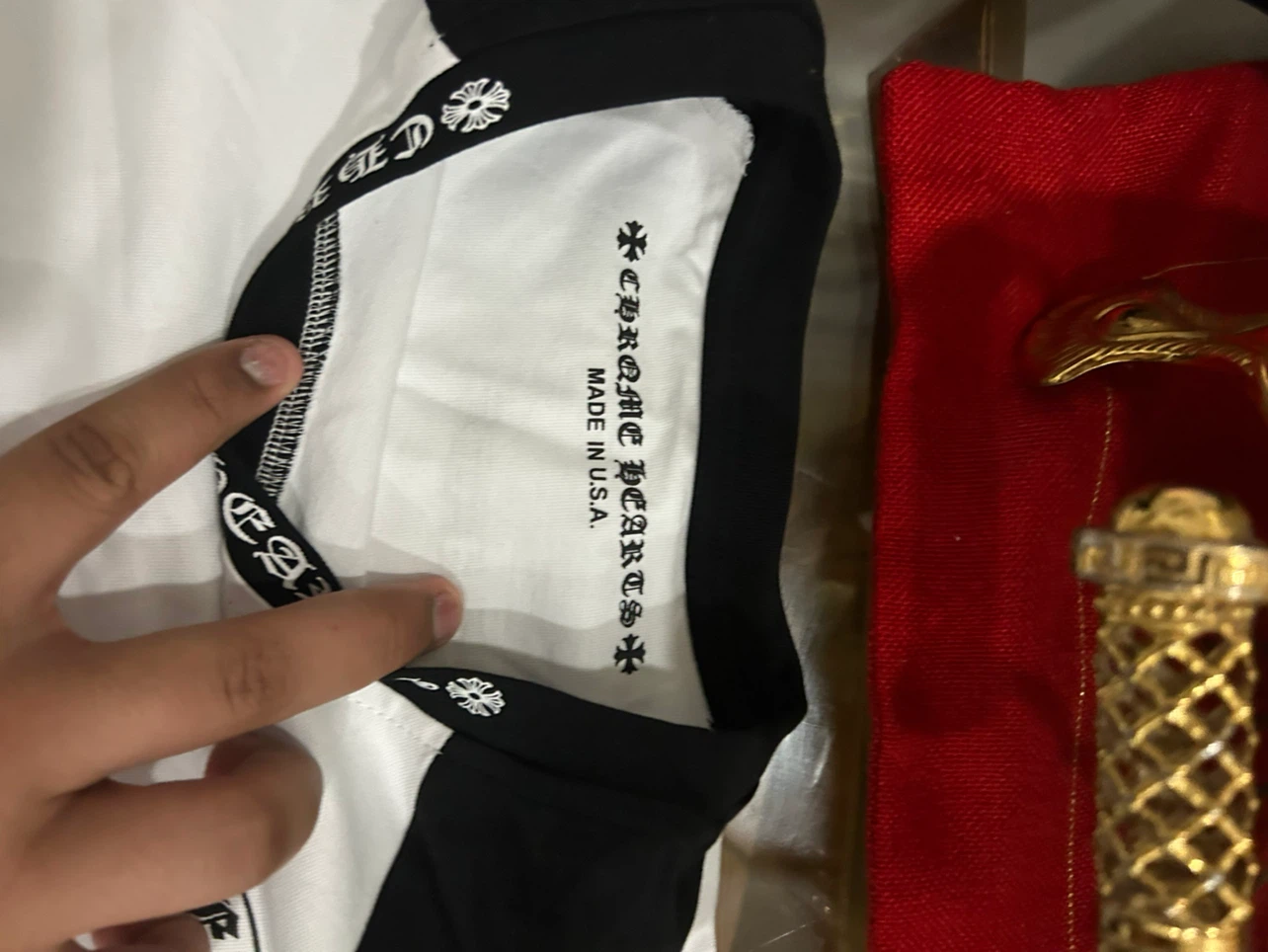 Chrome Hearts T-Shirt White/Black - photo 4