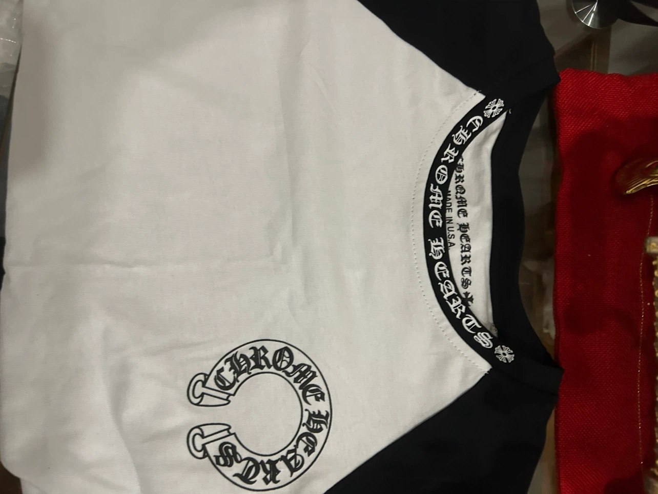 Chrome Hearts T-Shirt White/Black - photo 5