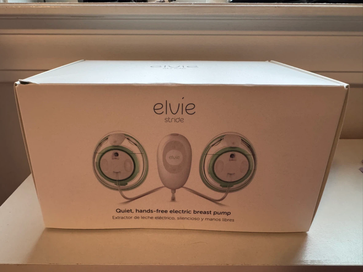 Elvie Stride Quiet Hands-Free Electric Breast Pump