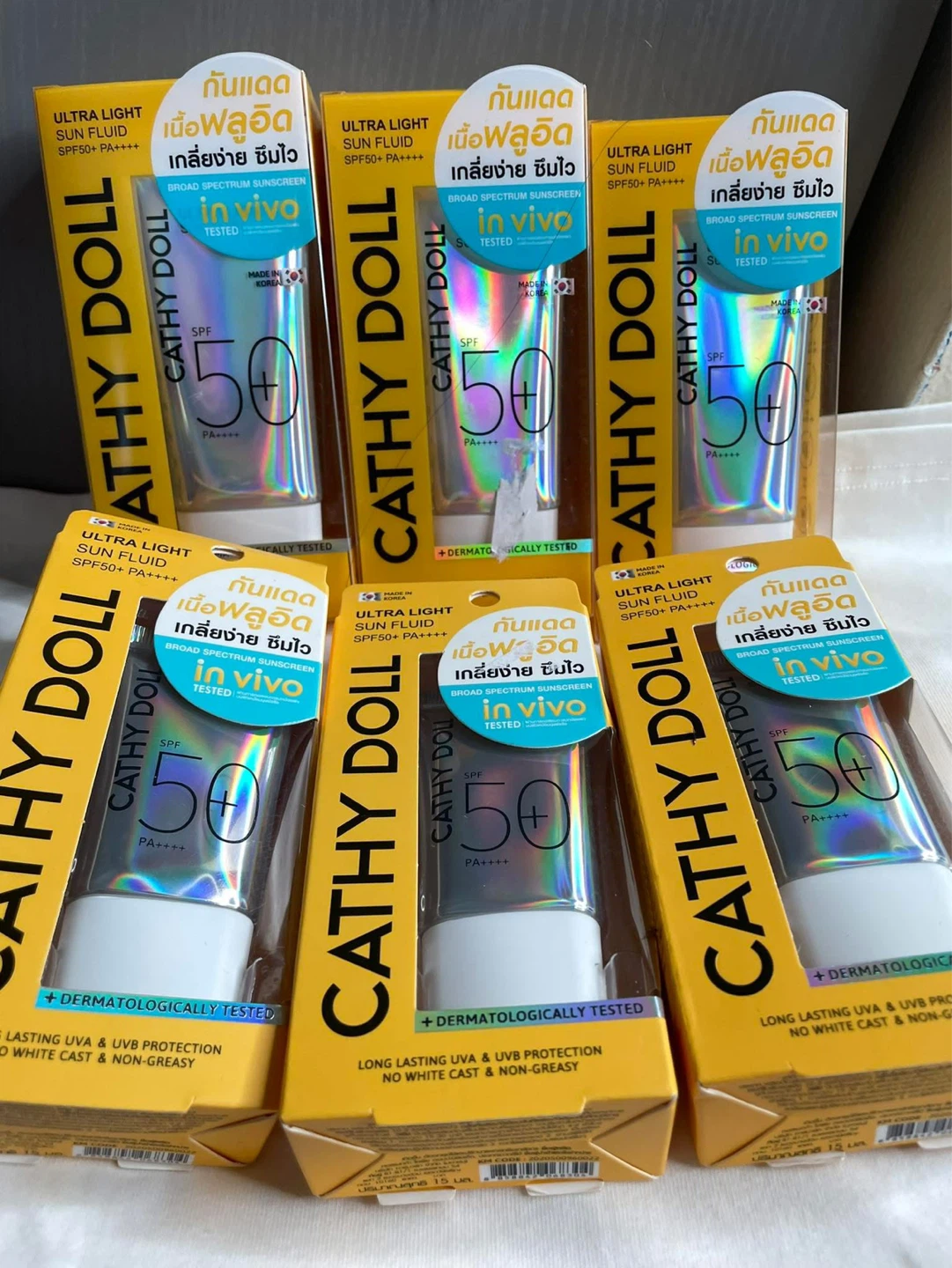 Cathy Doll Ultra Light Sun Fluid SPF50+ PA++++
