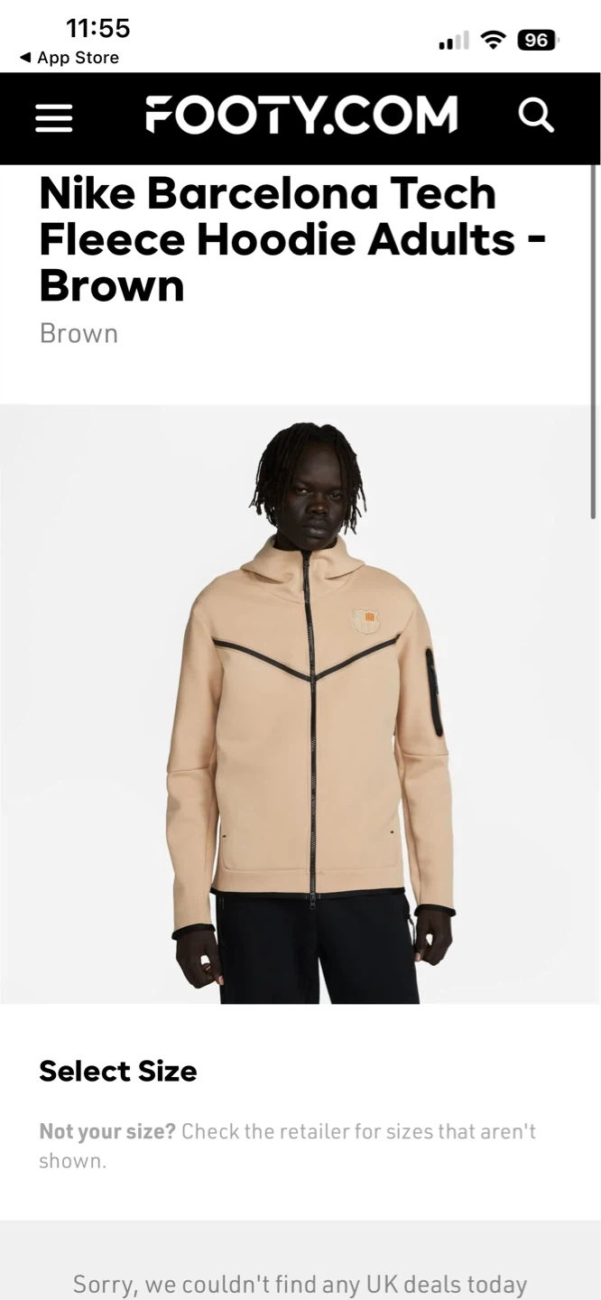 Nike Barcelona Tech Fleece Hoodie including pants - photo 5